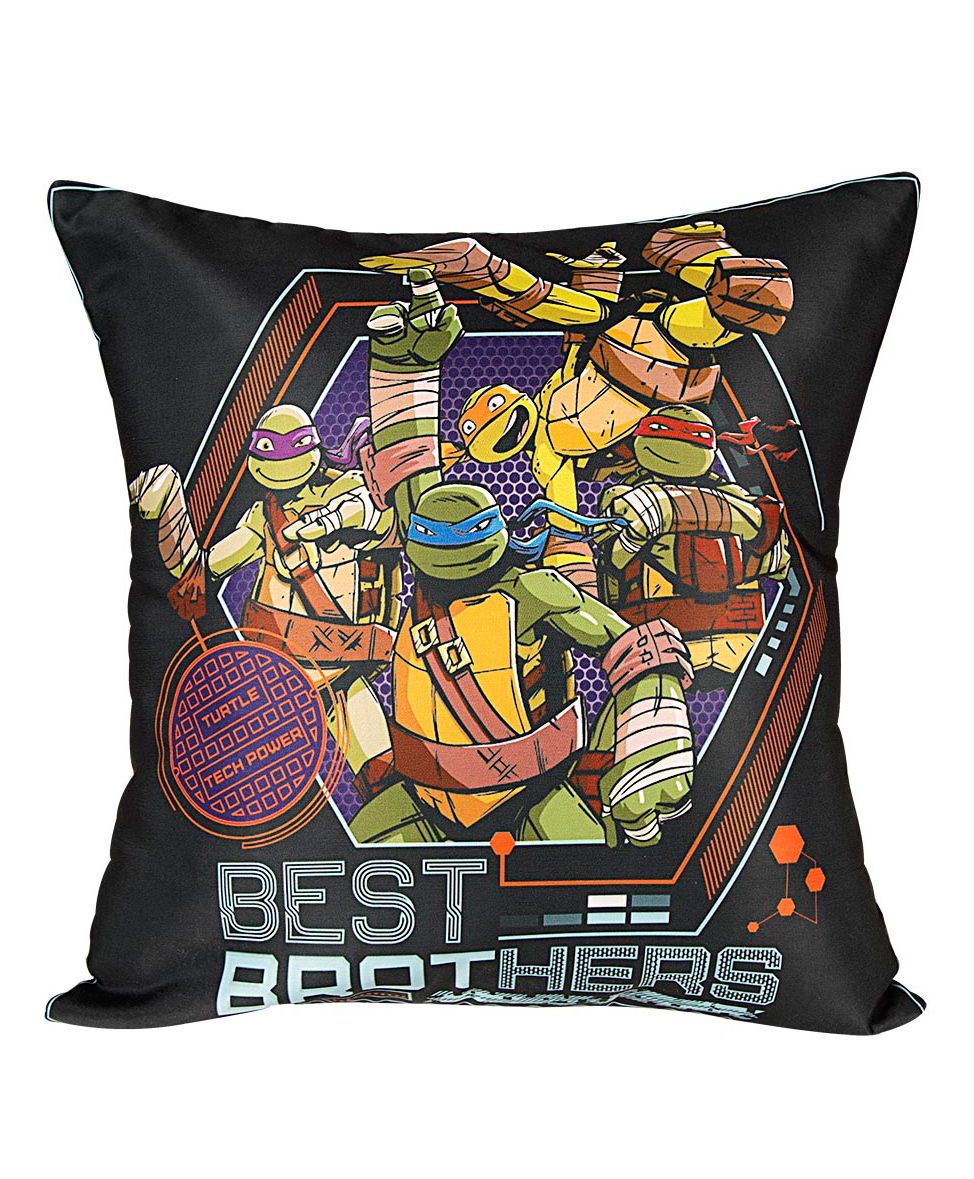 Ninja Turtle Cushion Cover - Black