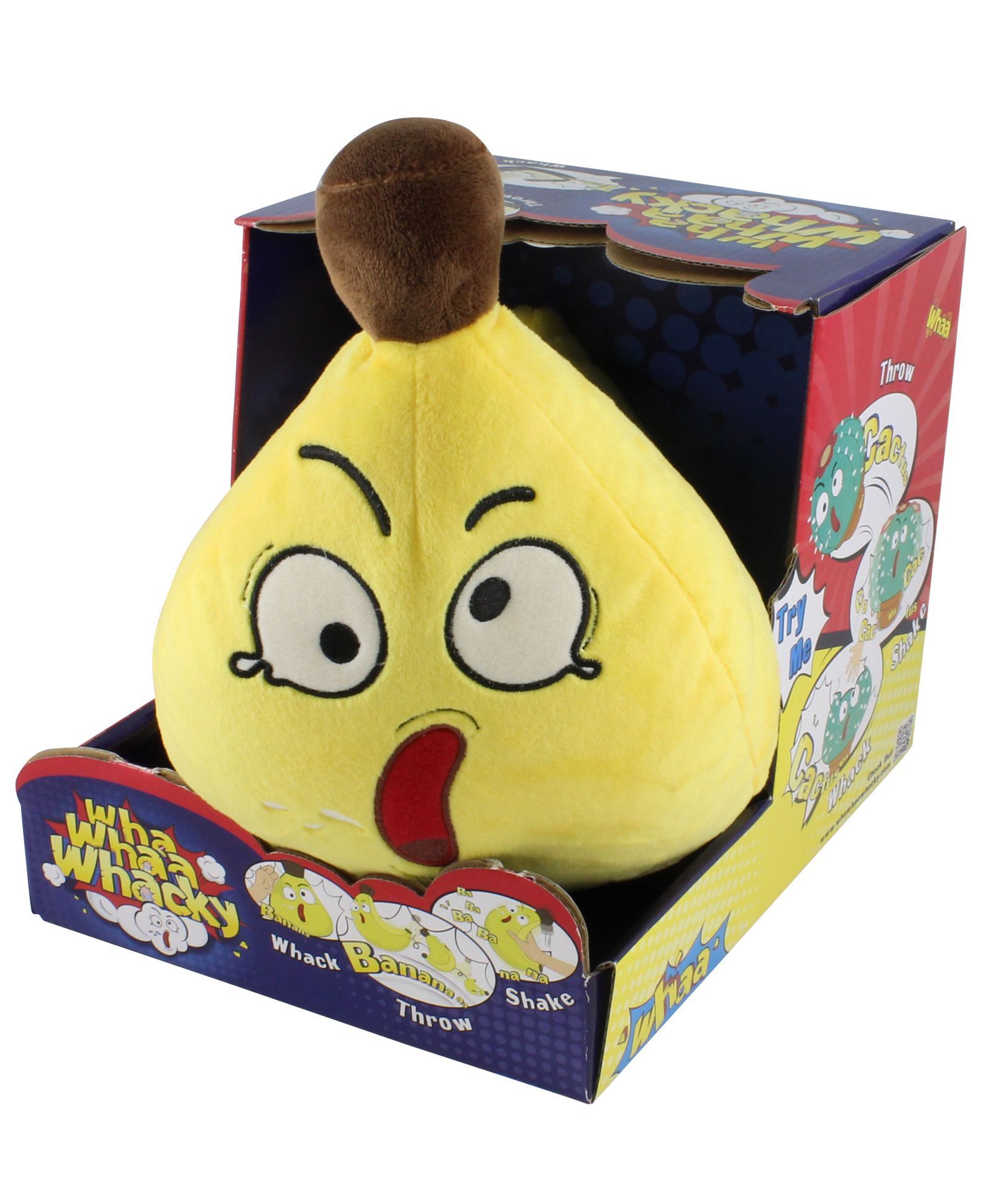 Tiason Toys Wha Wha Whacky Banana Soft Toy