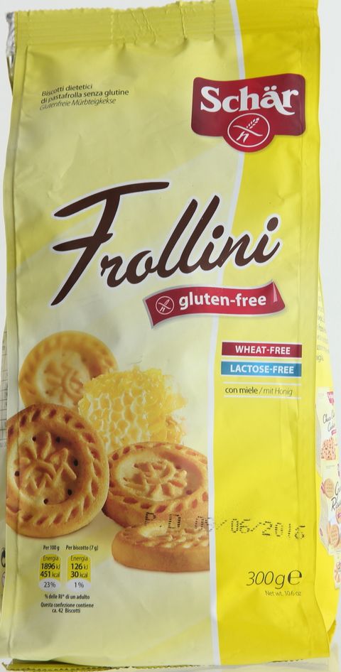 Schar Frollini Honey Biscuits 300g