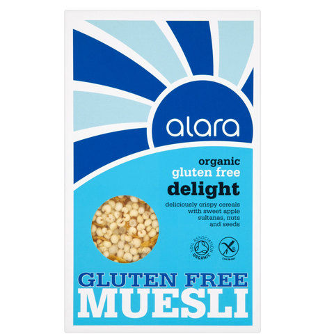 Alara Organic Delight Gluten Free Muesli 250 g