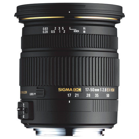 Sigma Lens 17-50MM F/2.8 EX DC For Nikon