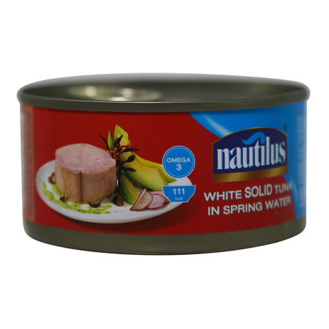 Nautilus White Solid Tuna In Spring Water 170g