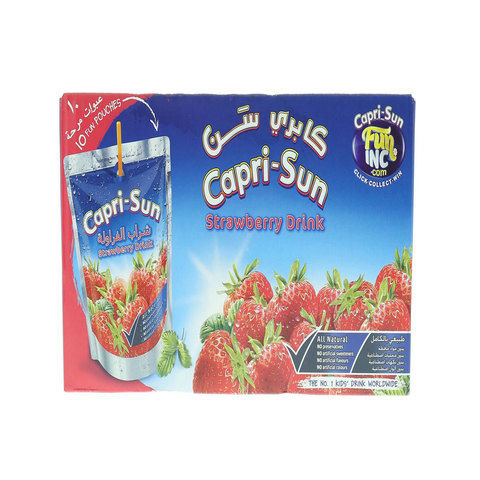 Capri-Sun Strawberry Drink 200mlx10
