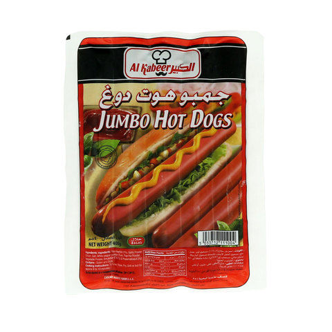 Al Kabeer Jumbo Hot Dog 400g