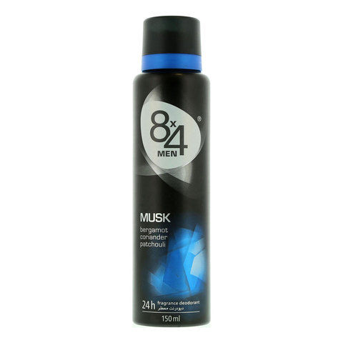 8X4 Men Musk Fragrance Deodorant 150ml