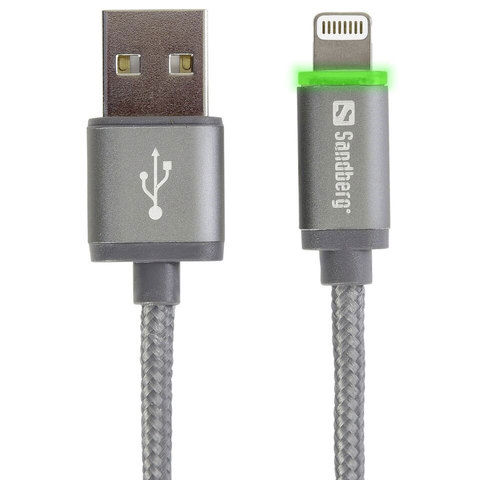 Sandberg Lightning Reversible+LED 1m
