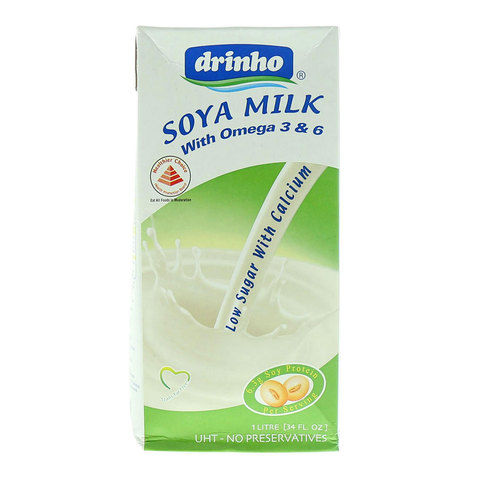 Drinho Low Sugar with Calcium Soya Milk 1L