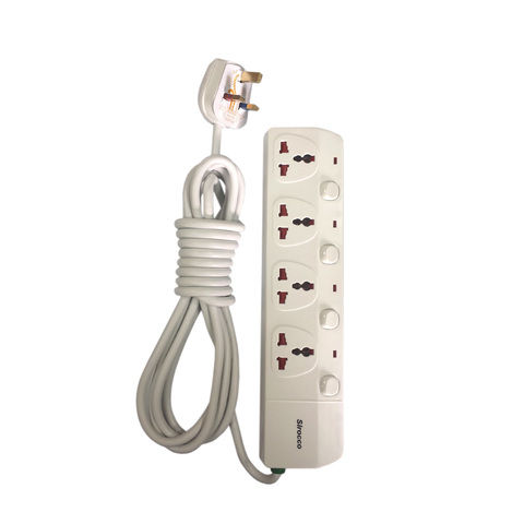 Sirocco Universal Power Bar 4Way 4M