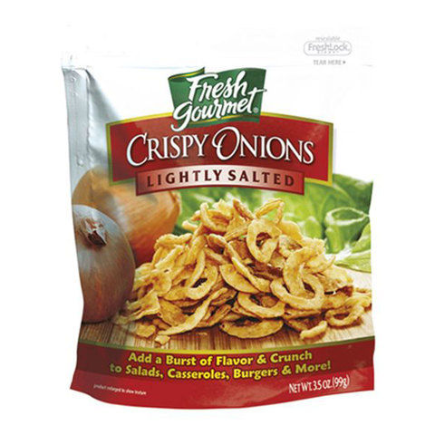 Fresh Gourmet Crispy Onions Lightly Salted 99g