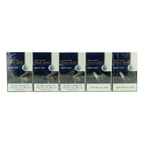 John Player Gold Leaf Navy Cut 200/20 Cigarettes(Forbidden Under 18 Years Old)