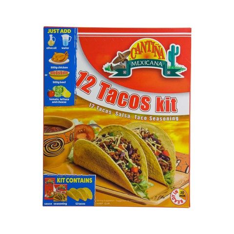 Cantina Mexicana 12 Tacos Kit 325g