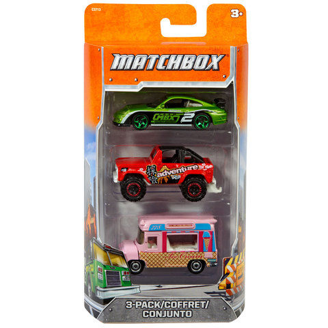 Buy Matchbox 3 Pack Assorted Online at desertcartOMAN