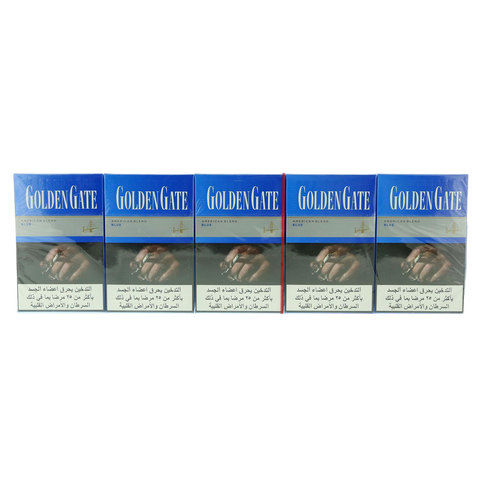 Golden Gate Blue 200/20 Cigarettes(Forbidden Under 18 Years Old)