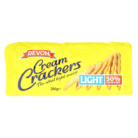 Devon Light Cream Crackers 200g