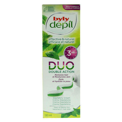 Byly Depil Duo Double Action Depilatory Cream 130ml