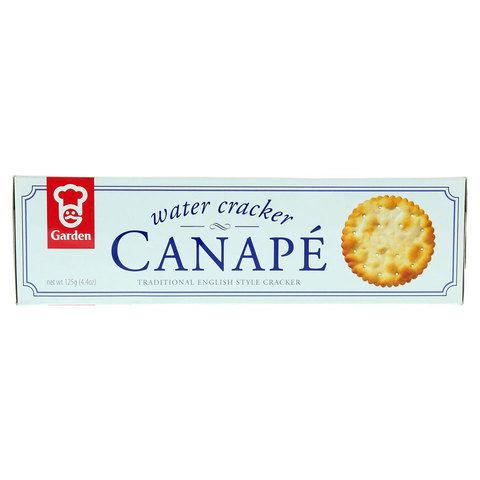 Garden Canape Water Cracker 125g