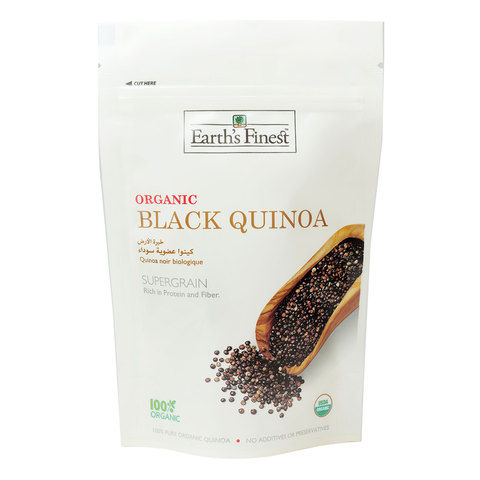 Earth`s Finest  Black Quinoa 340g