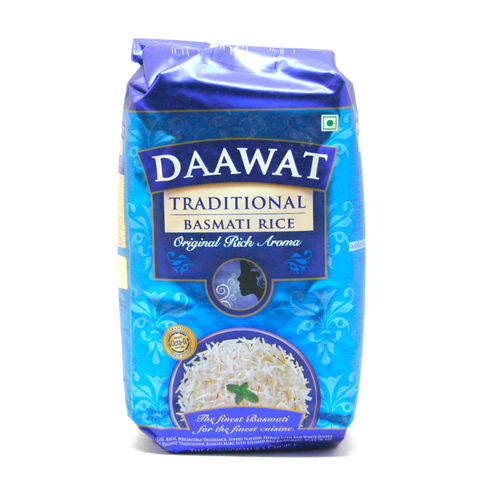 Daawat Traditional White Indian Basmati Rice 1 kg