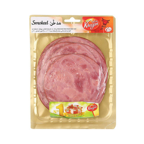 Khazan Beef Smoked Slices 250g