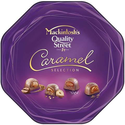 Mackintosh’s Quality Street Caramel Selection Chocolate 255g Tin