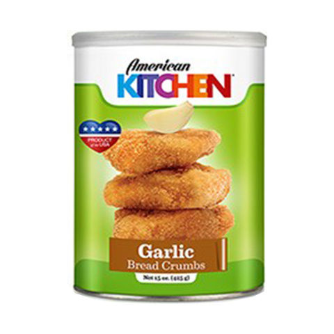 American Kitchen Bread Crumbs Garlic 425g