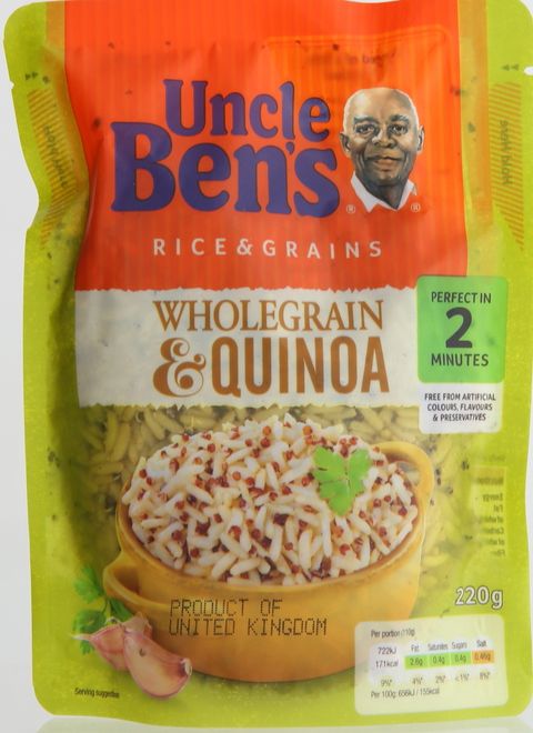 Uncle Ben's Rice & Grains Wholegrain & Quinoa 220g