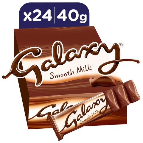 Galaxy® Smooth Milk Chocolate Bars 40g x 24