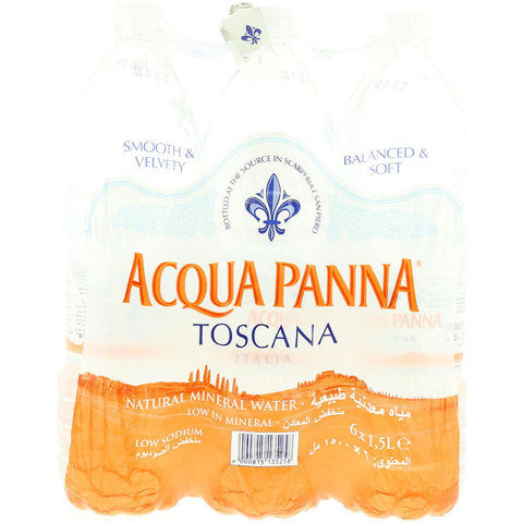 Acqua Panna Natural Mineral Water 1.5Lx6