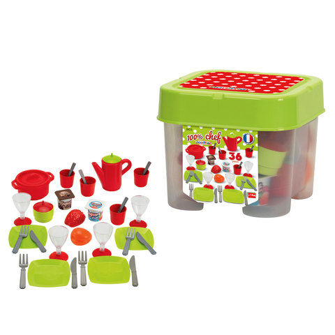Ecoiffier -Dinner Set Box