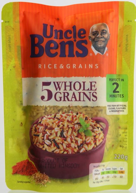 Uncle Ben's Rice & Grains 5 Whole Grains 220g