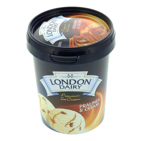 London Dairy Ice Cream Pralines & Cream 500ml