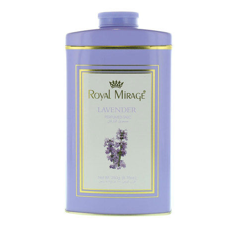 Royal Mirage Lavender Perfumed Talc 250G