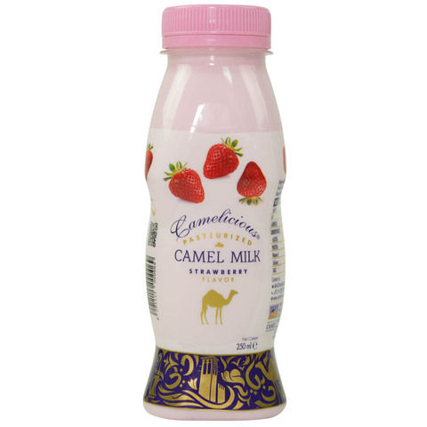 Camelicious Camel Milk Strawberry Flavor 250ml