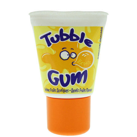 Lutti Tubble Exotic Fruits flavor Bubble Gum 35g