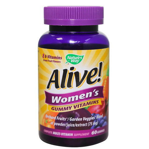Nature's Way Alive Women's Gummy Vitamins 60 Gummies