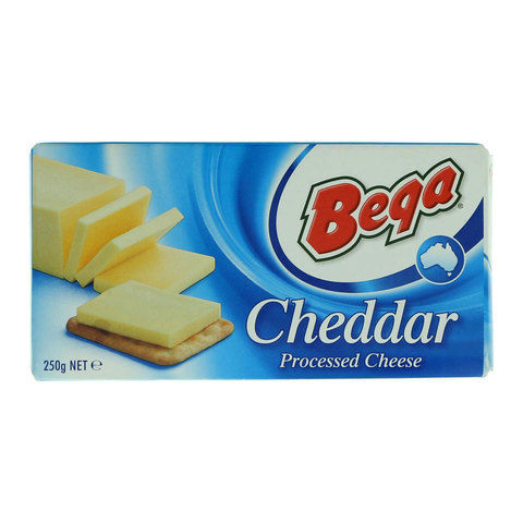 Bega Cheddar Processed Cheese 250g