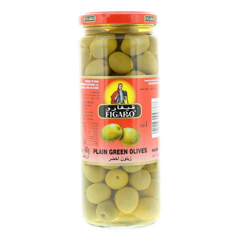 Figaro Plain Green Olives 450g