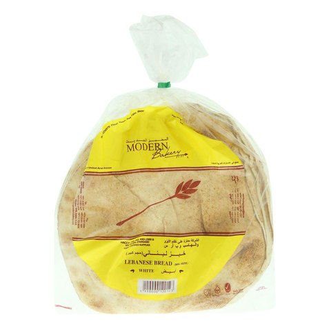 Modern Bakery Big White Lebanese Bread x6