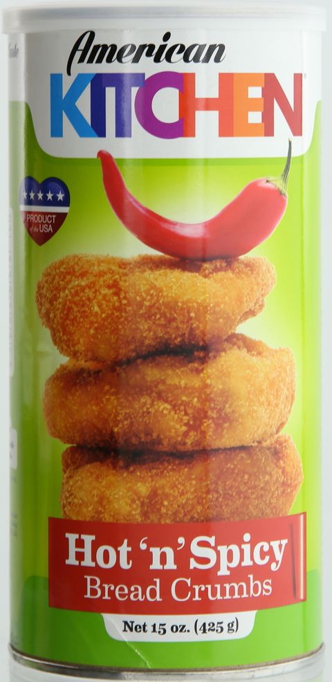 American Kitchen Bread Crumbs Hot & Spicy 425g