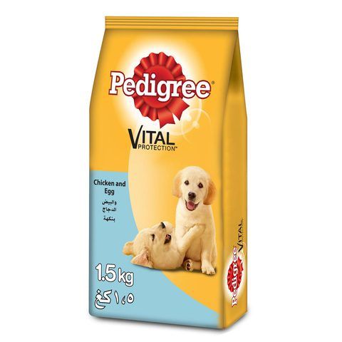 PEDIGREE® Chicken & Eggs Dry Dog Food Adult 1.5kg