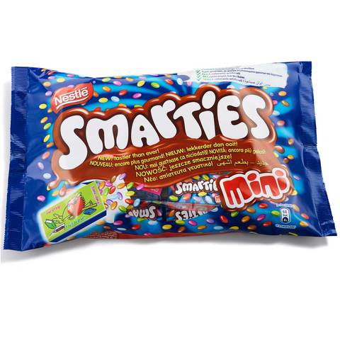 Nestlé Smarties Mini Bag Chocolate 216g