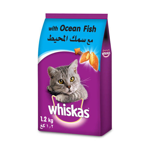 Whiskas Ocean Fish Dry Cat Food Adult 1+ years 1.2kg