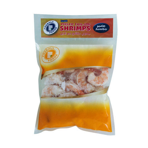 Freshly Foods Peeled Tail-On Shrimps Jumbo 500g