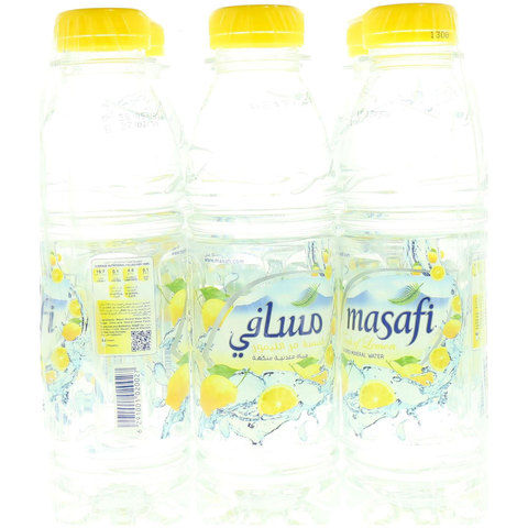 Masafi Touch of Lemon Flavored Water 500mlx6