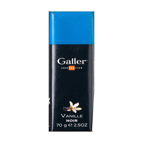 Galler Chocolate Dark Vanilla Bar 70g