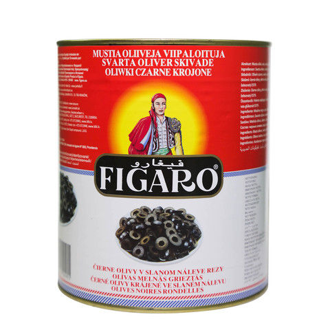 Figaro Sliced Black Olives 1.56Kg