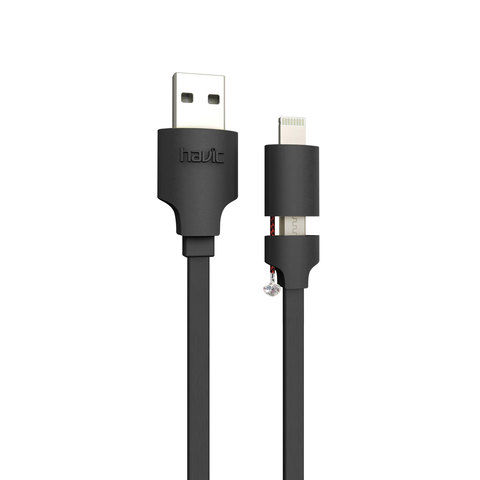 Havit Lightning Cable Premium Smart HV-CB 605X Black