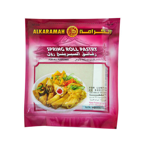 Alkaramah Spring Roll Pastry 20 Sheets 160g