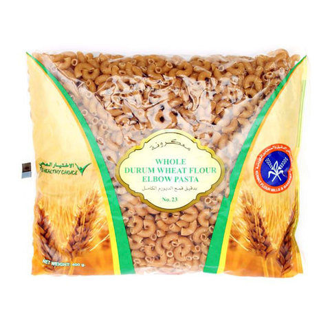 Kuwait Flour Mills & Bakeries Co. Elbow Brown Pasta No. 23 400g