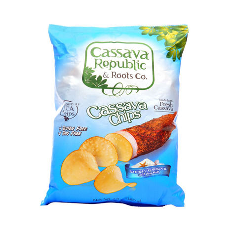 Cassava Chips Sea Salt 120 g